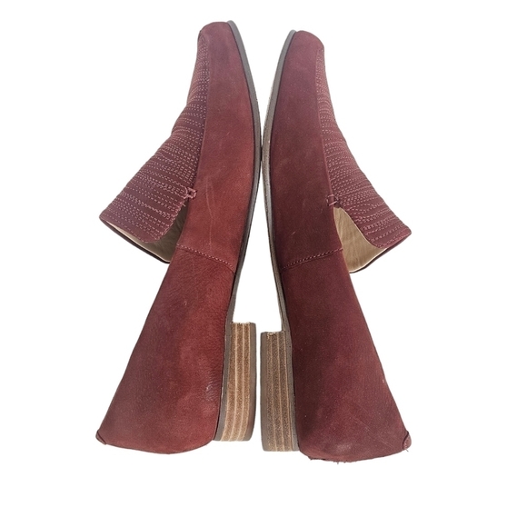 Clarks Nubuck Rust Loafers - Picture 7 of 8